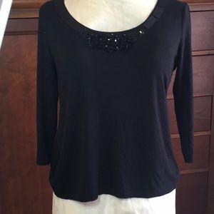 Sequined lightweight sweater